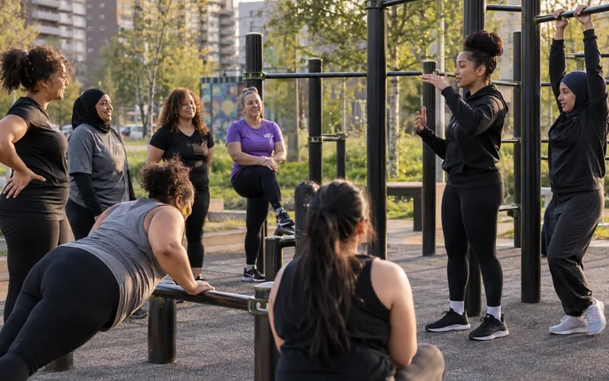 Beeld bij The Female Way: ruimte maken aan het stangenpark