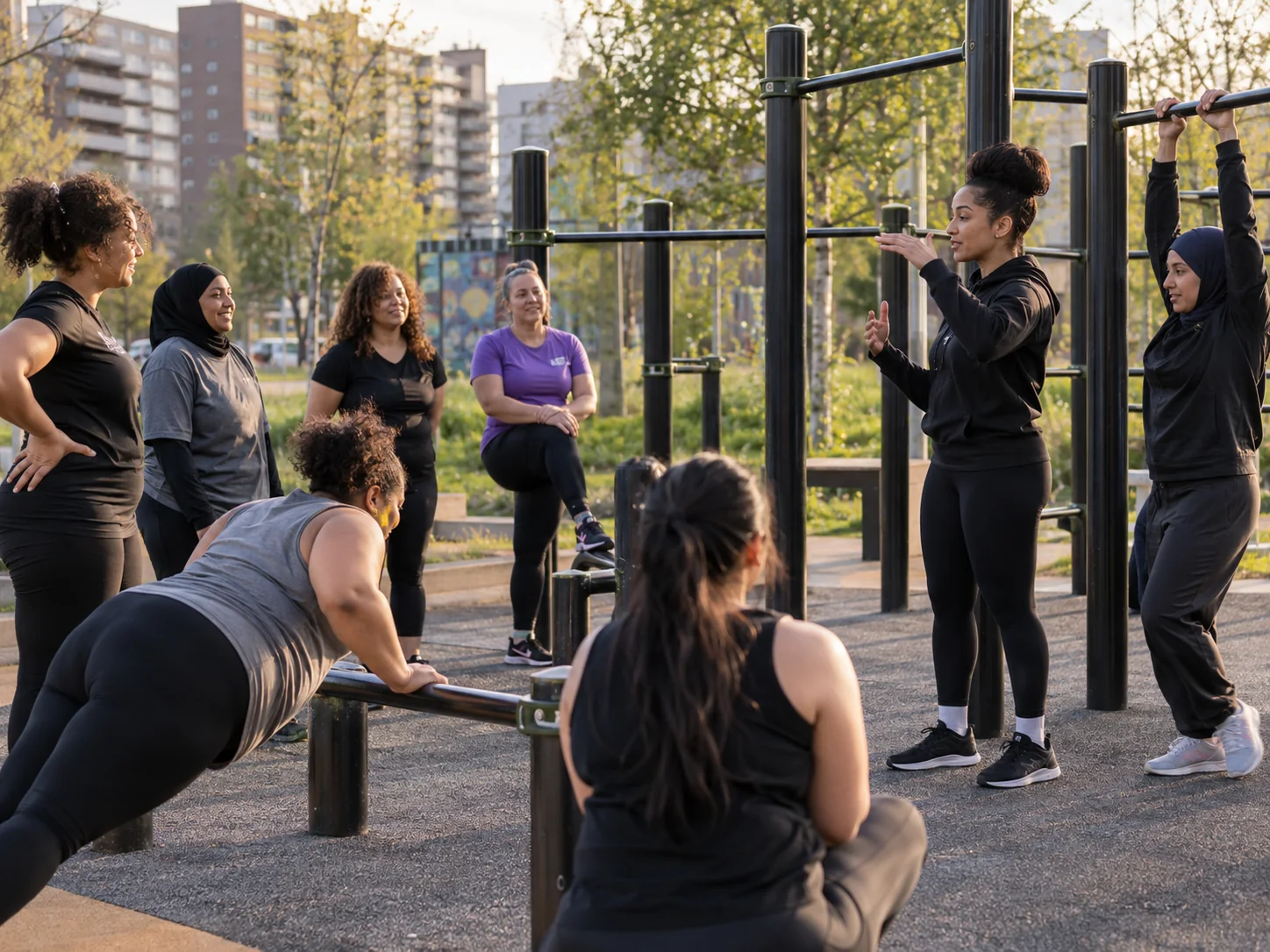 bartendaz vrouwengroep buitenfitness