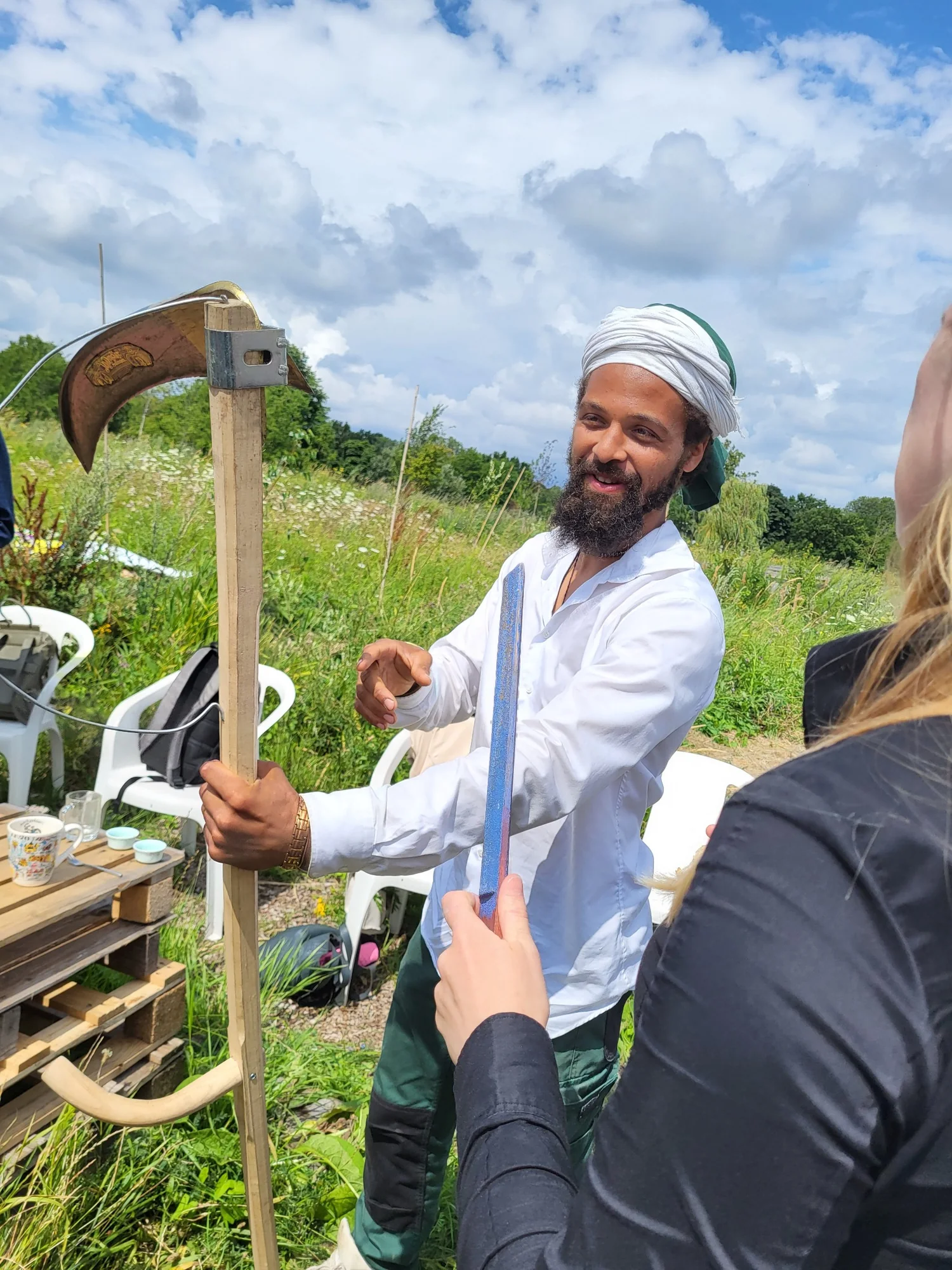 parkmanagement demonstratie tuingereedschap